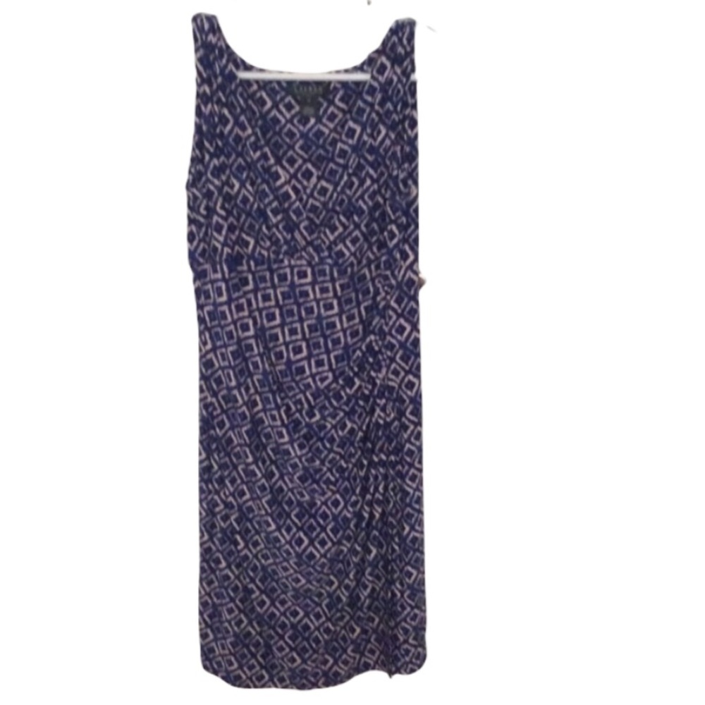 Lauren Ralph Lauren Blue Diamond Dress